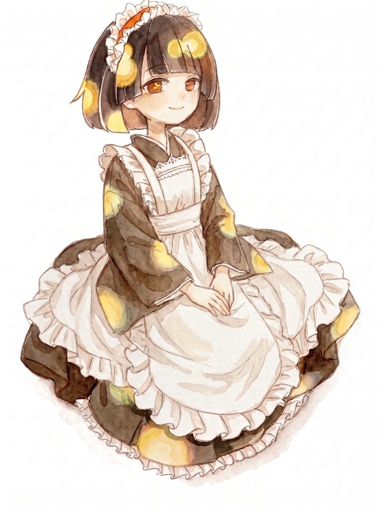 座ってるイメージの醤油ちゃん